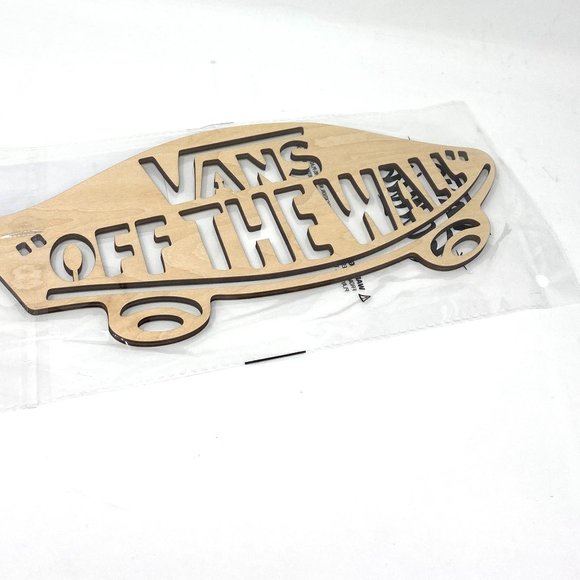 Vans Other - Vans Wooden Logo Decoration VN0009M3NOA
